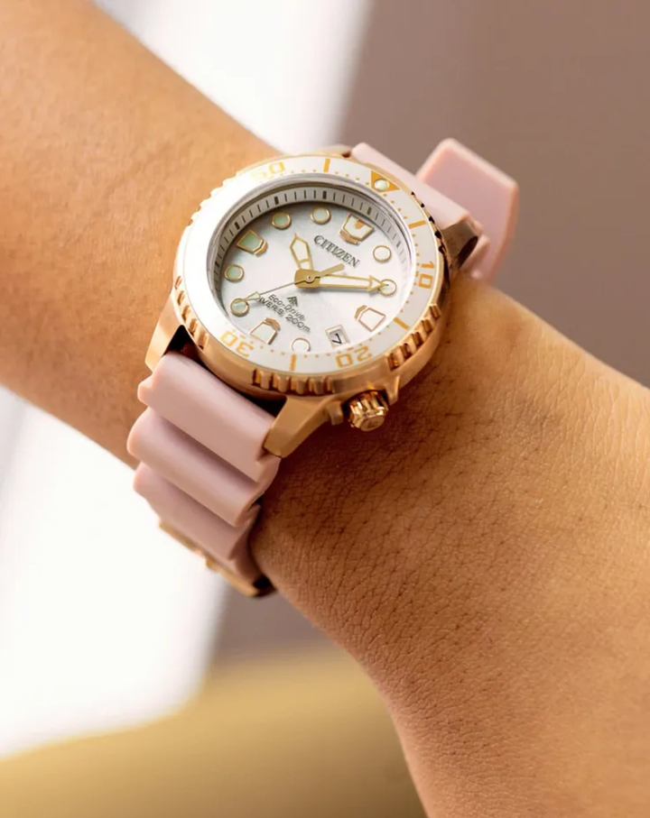 Citizen Promaster Rose Gold Ladies Eco-Drive Watch - EO2023-00A
