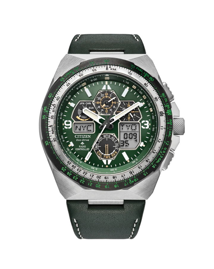 Citizen Promaster Skyhawk A-T Green Eco Drive Watch - JY8147-01X