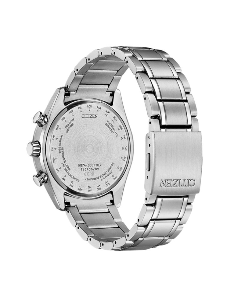 Citizen Radio Controlled Eco Drive Titanium Men's Watch - BY1010-81Z