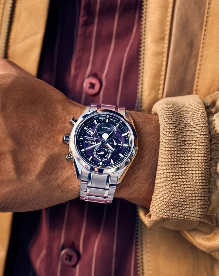 Citizen Radio Controlled Eco Drive Titanium Men's Watch - BY1010-81Z