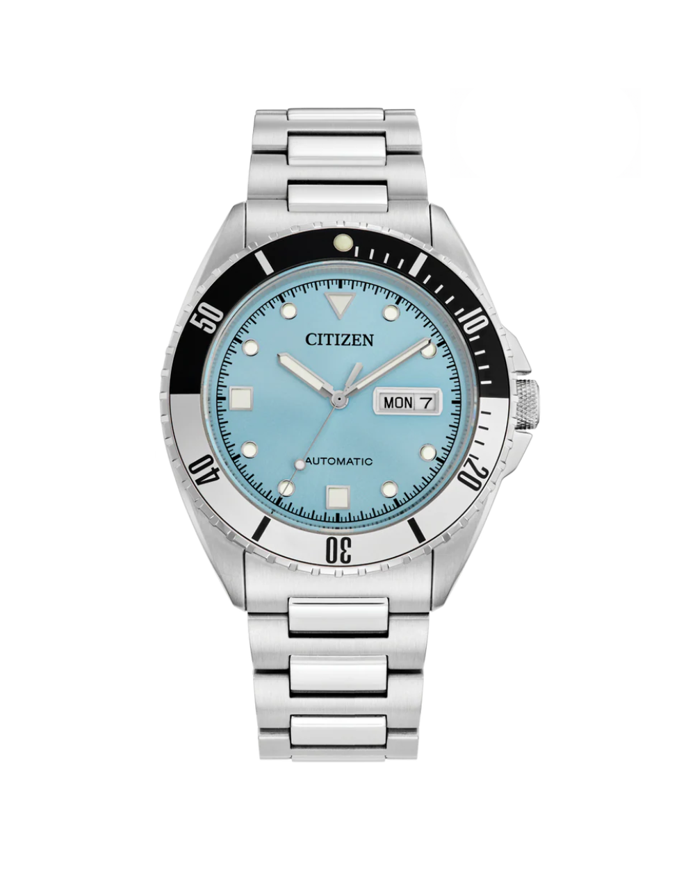 Citizen Sports Automatic Light Blue Dial Mens Watch - NH7530-52L