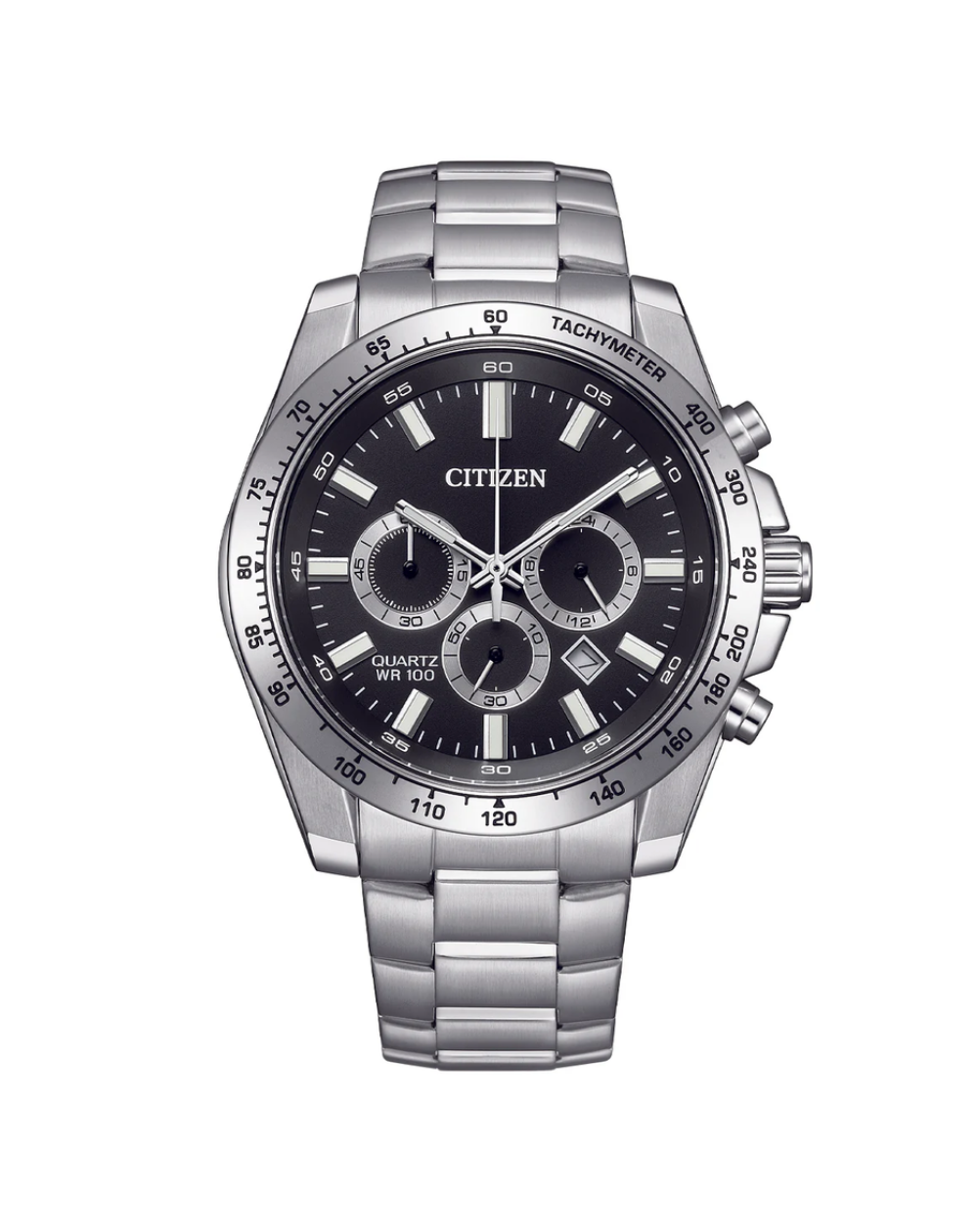 Citizen Sports Chronograph Quartz Black Dial Men's Watch - AN8230-59E