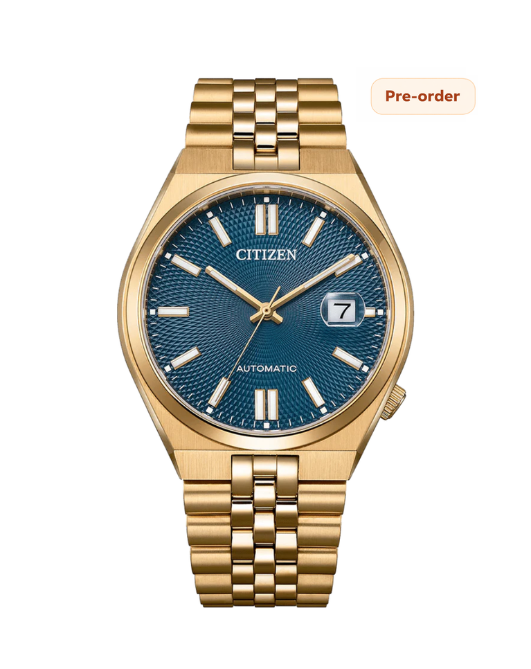 Citizen Tsuyosa 60 Automatic Blue Dial Mens Watch - NK0023‑57L