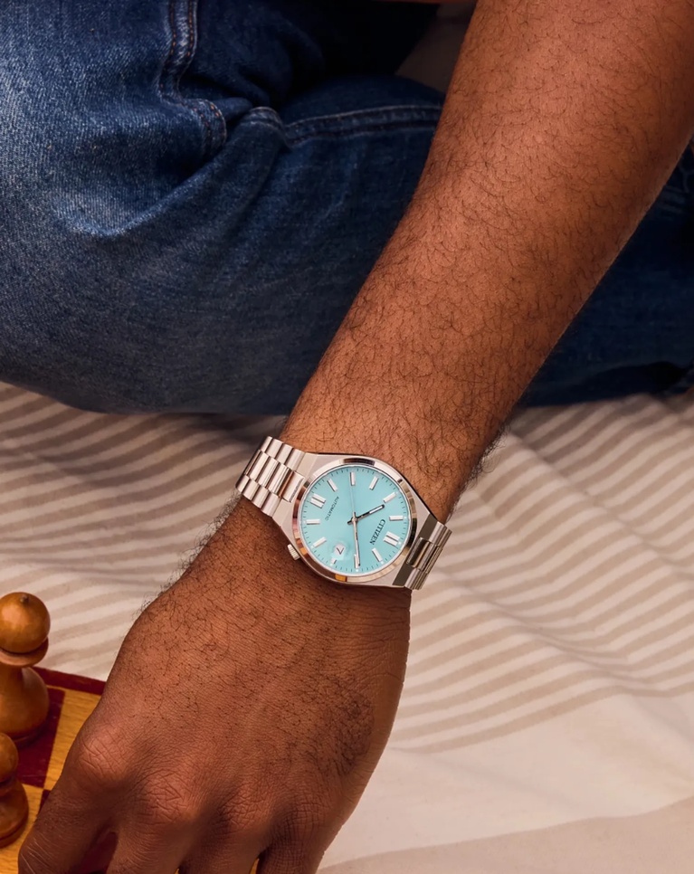 Citizen Tsuyosa Automatic 37mm Blue Dial Unisex Watch - NJ0200-50L