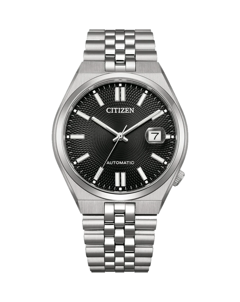 Citizen Tsuyosa Automatic Black Dial Mens Watch - NK0020-55E