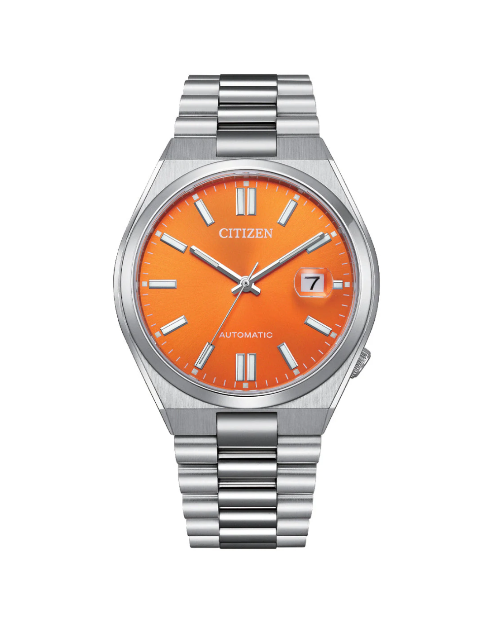 Citizen Tsuyosa Automatic Orange Dial Men's Watch - NJ0151-88Z