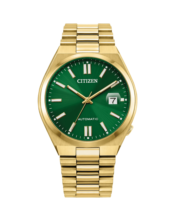 Citizen Tsuyosa Green/Gold Automatic 40mm Unisex Watch - NJ0152-51X