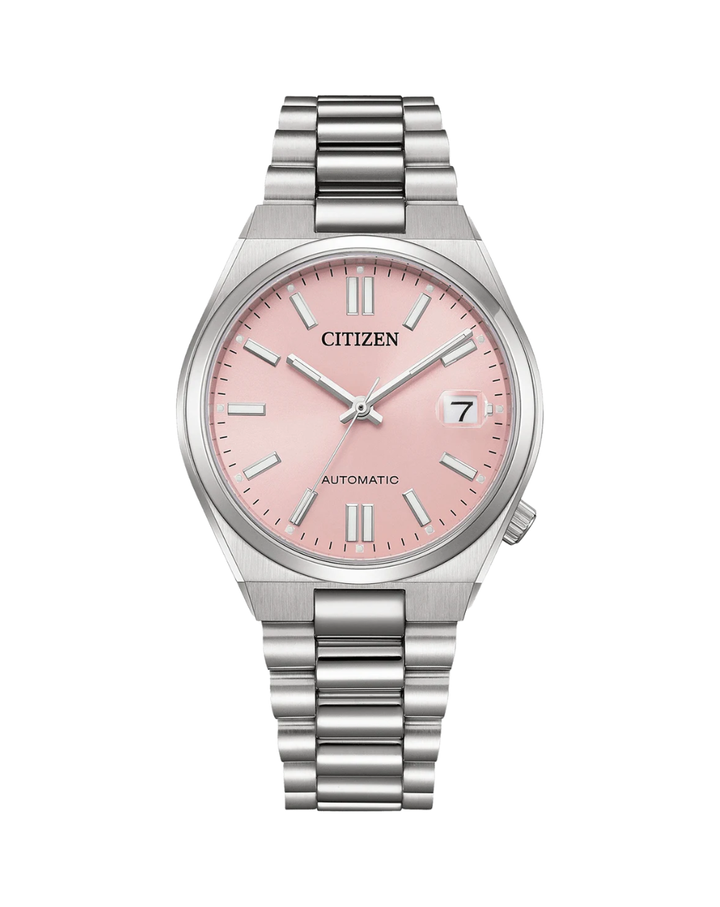 Citizen Tsuyosa Light Pink Dial Unisex Automatic Watch - NJ0200-50Z