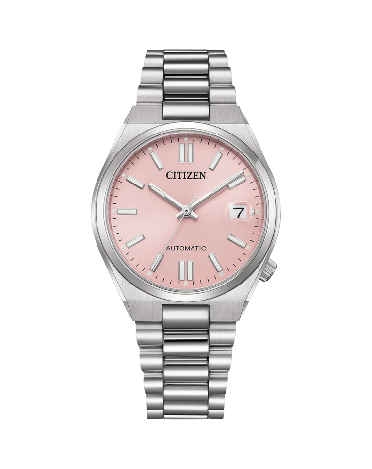 Citizen Tsuyosa Light Pink Dial Unisex Automatic Watch - NJ0200-50Z