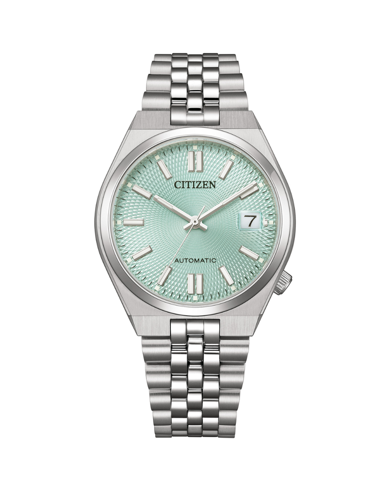 Citizen Tsuyosa Mini 37mm Teal Automatic Unisex Watch - NK0030-51X