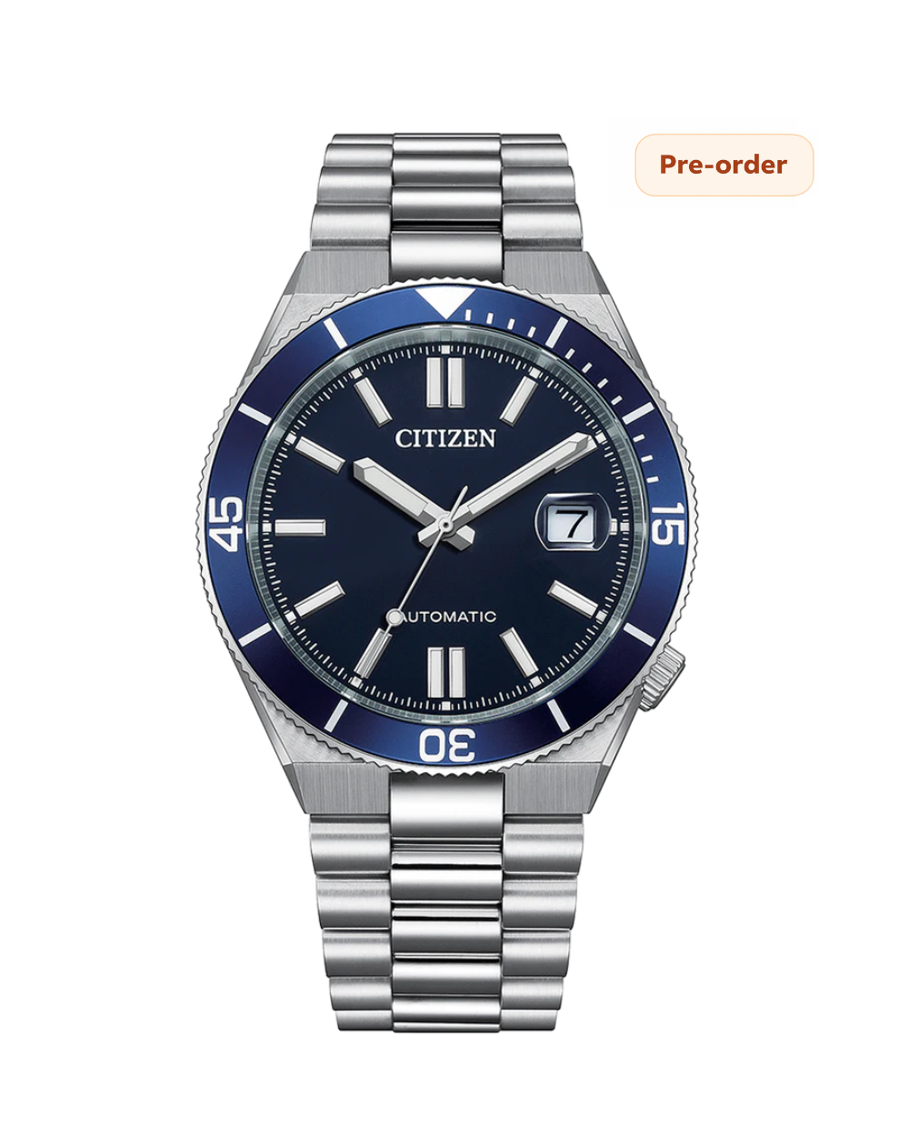 Citizen Tsuyosa Shore Blue Dial Automatic Watch - NJ0230‑59L