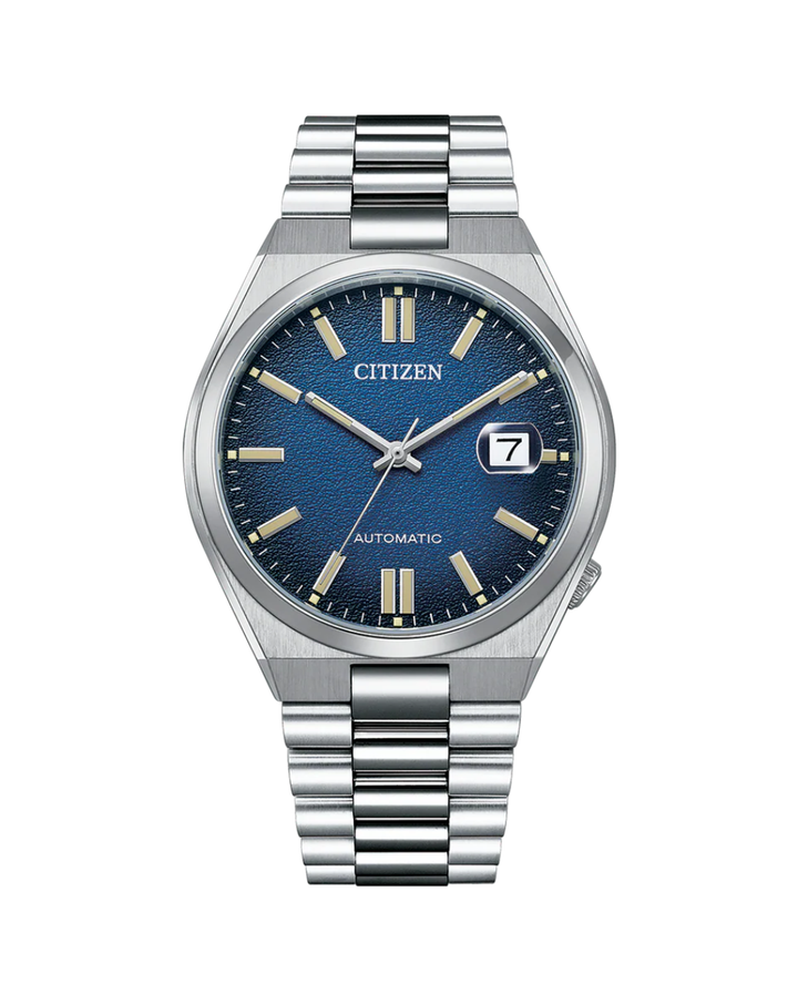 Citizen Tsuyosa Textured Blue Dial Automatic Gents Watch - NJ0151-88L