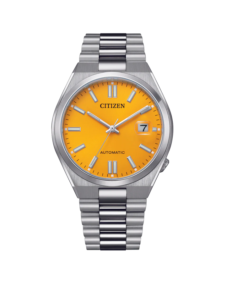 Citizen Tsuyosa Yellow Dial Automatic Gents Watch - NJ0150-81Z