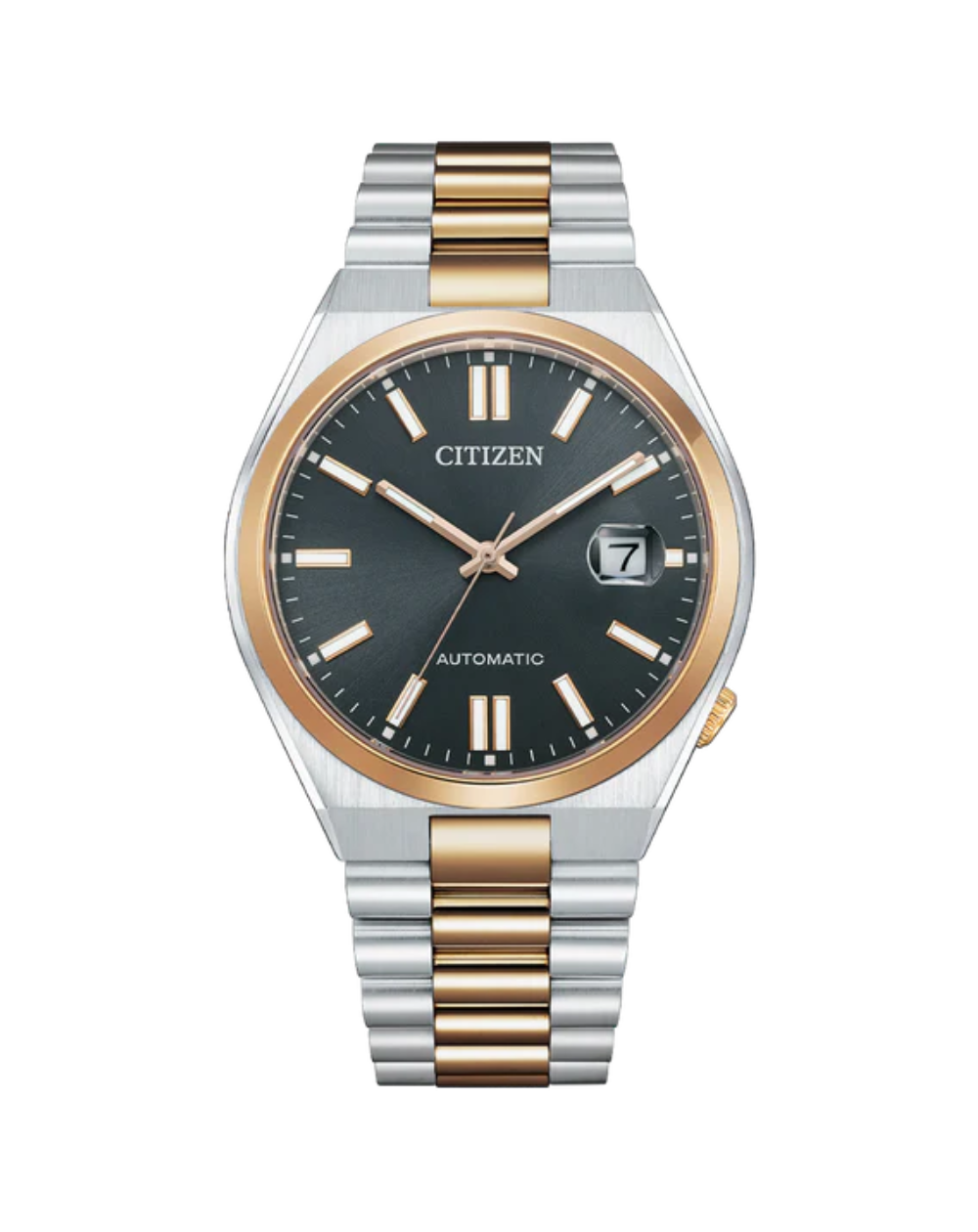 Citizen Two Tone Rose Gold Tsuyosa Automatic Watch - NJ0154-80H