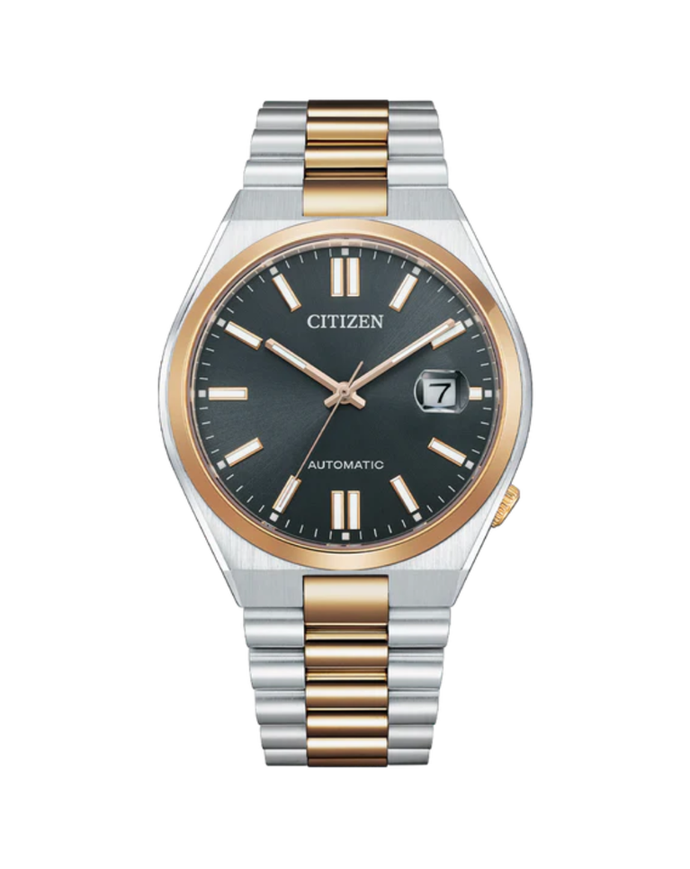 Citizen Two Tone Rose Gold Tsuyosa Automatic Watch - NJ0154-80H