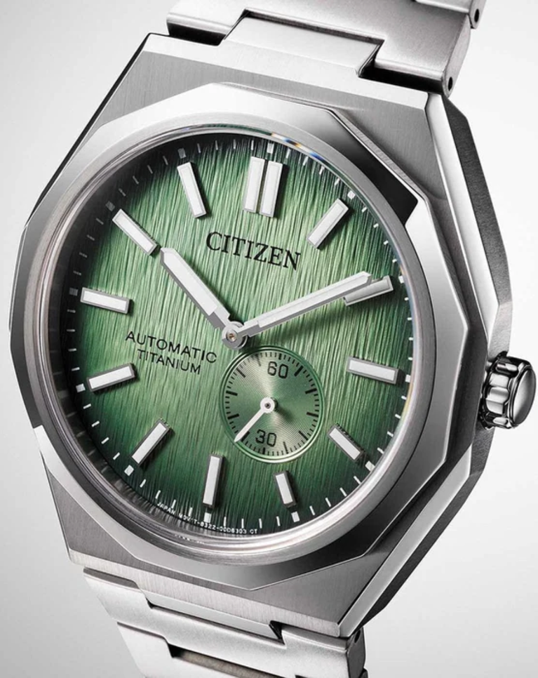 Citizen Zenshin 60 Super Titanium Automatic Mens Watch - NK5020-58X