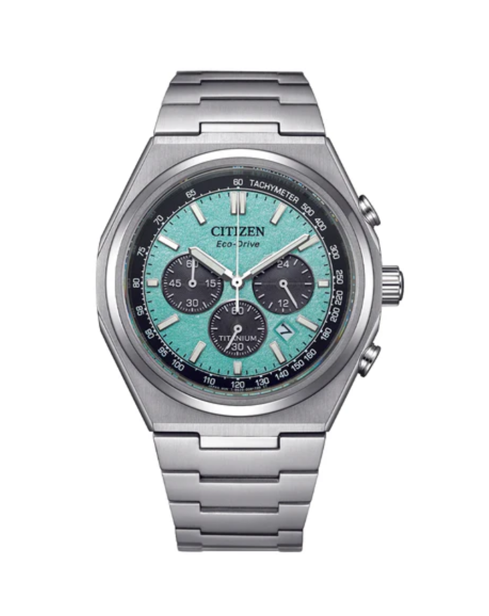 Citizen Zenshin Chrono Dial Super Titanium Bracelet - CA4610-85M