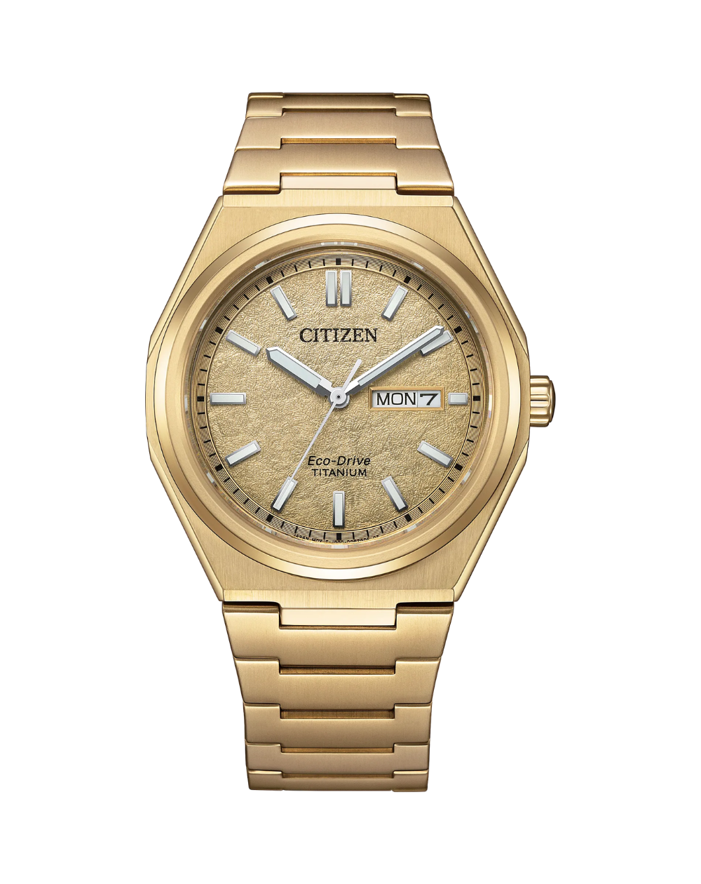 Citizen Zenshin Limited Edition Gold Eco Drive Watch - AW0132-55P