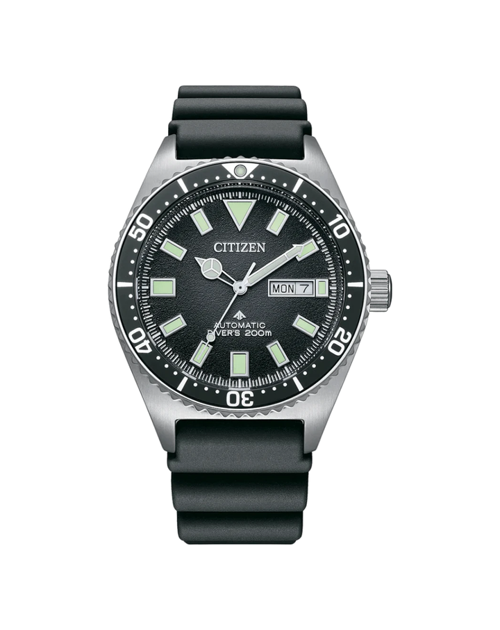 Citizen Promaster Black Dial Automatic Men’s Watch - NY0120-01E