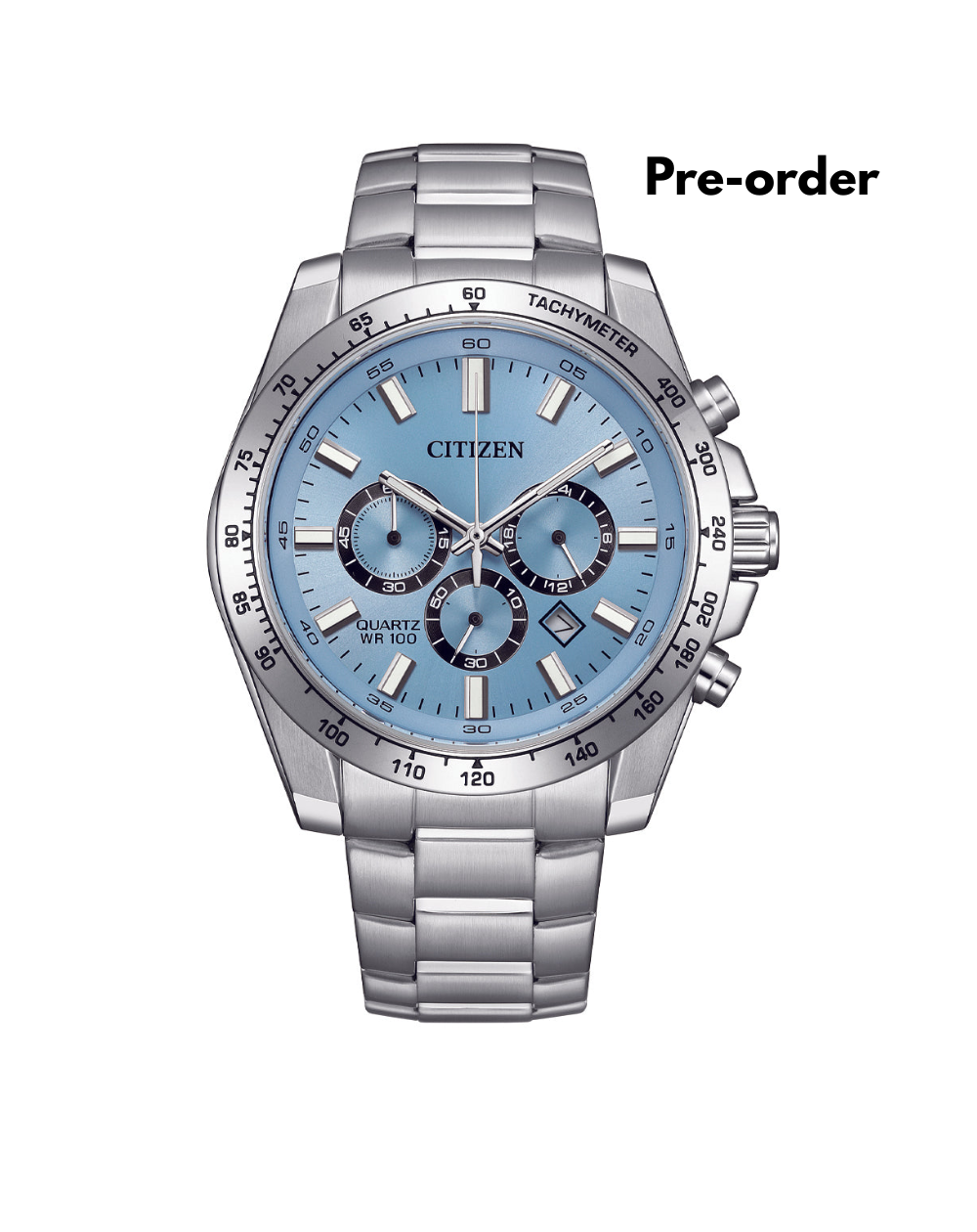 Citizen Sports Chronograph Quartz Blue Dial Men's Watch - AN8230-59l