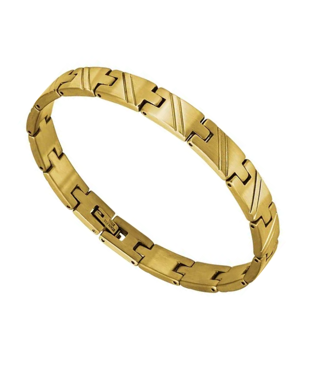 Rochet France "Dear" IP Gold 8mm x 21cm Adjustable Bracelet - HB7486