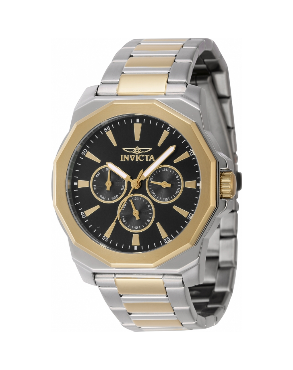 Invicta Speedway Multifunctional Black Dial Men's Watch - 46845