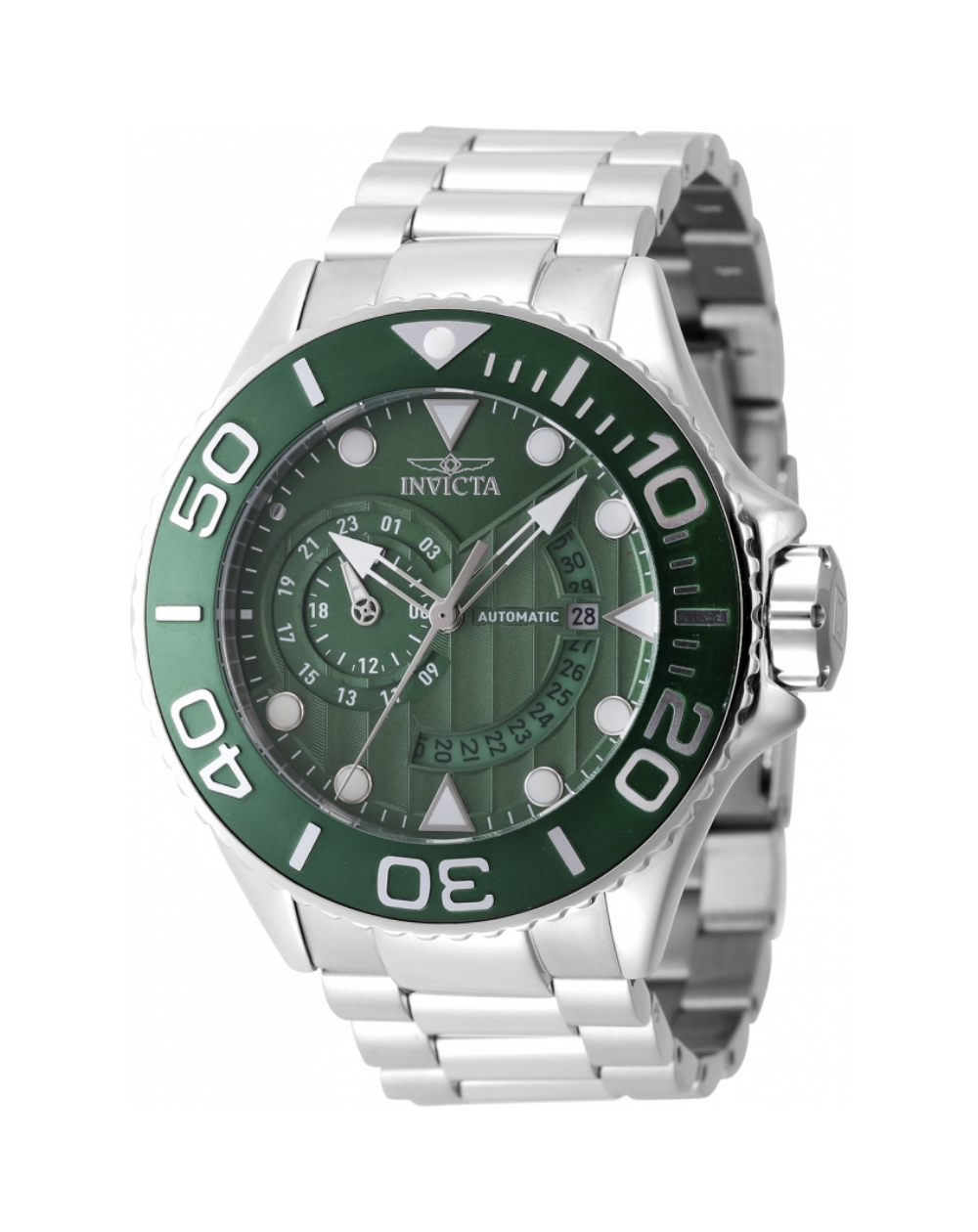 Invicta Grand Diver Oversized Green Automatic Men's Watch - 47542
