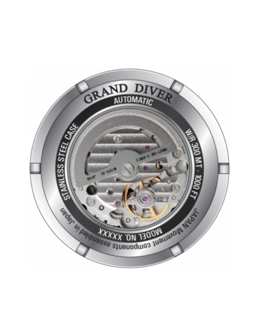 Invicta Grand Diver Oversized Green Automatic Men's Watch - 47542