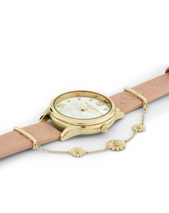 Daisy Dixon London "Lily" Florette Gold Ladies Watch - DD104PG