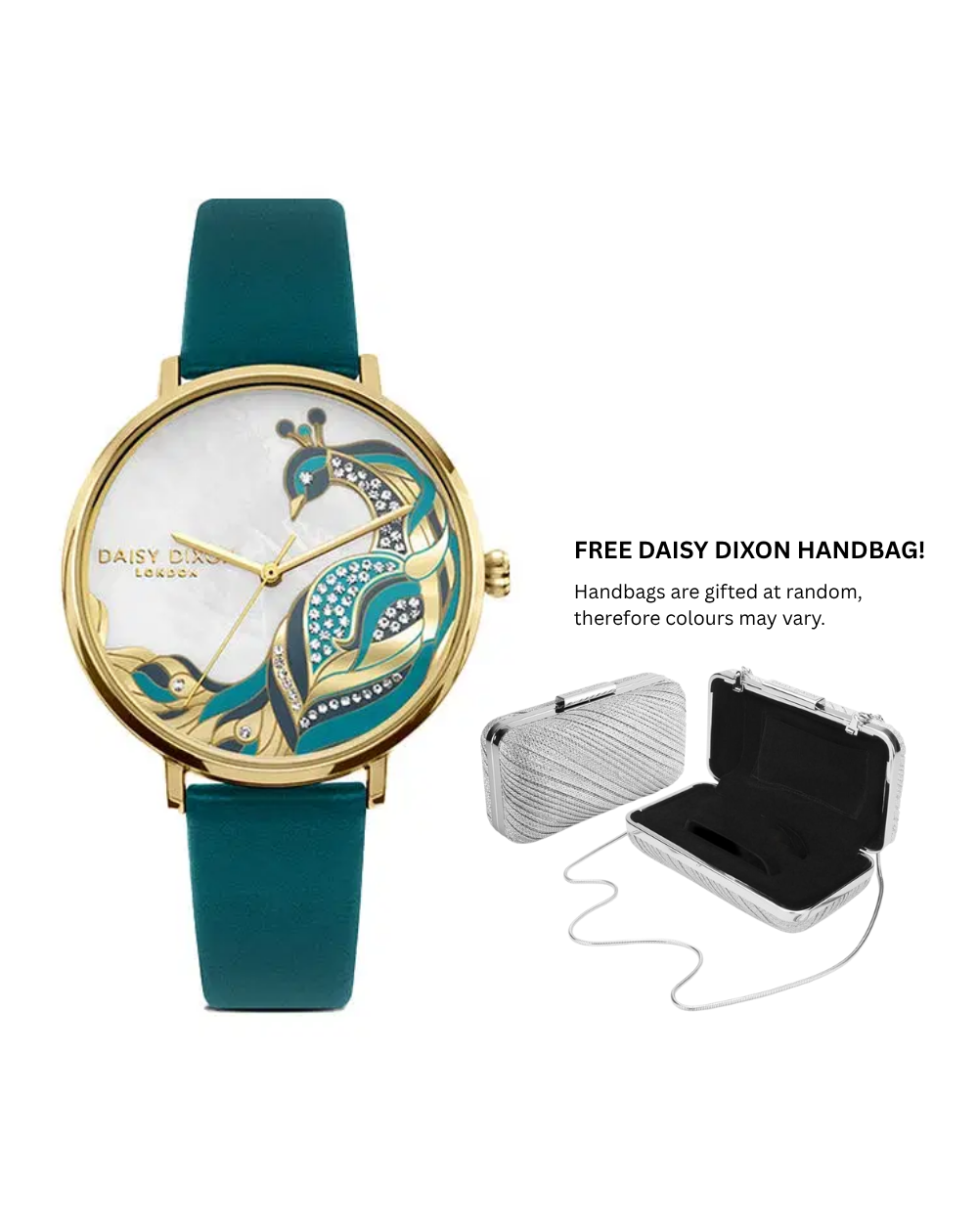Daisy Dixon London "Kendall" Peafowl Ladies Watch - DD1247UG