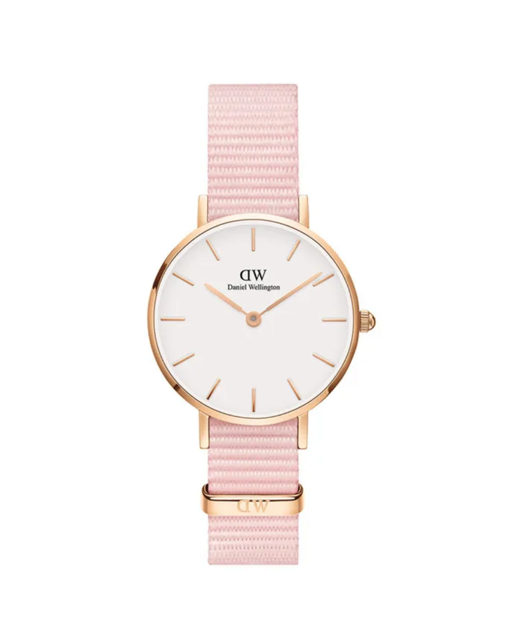 Daniel Wellington Petite Rosewater Nato Strap Ladies Watch - DW00100319