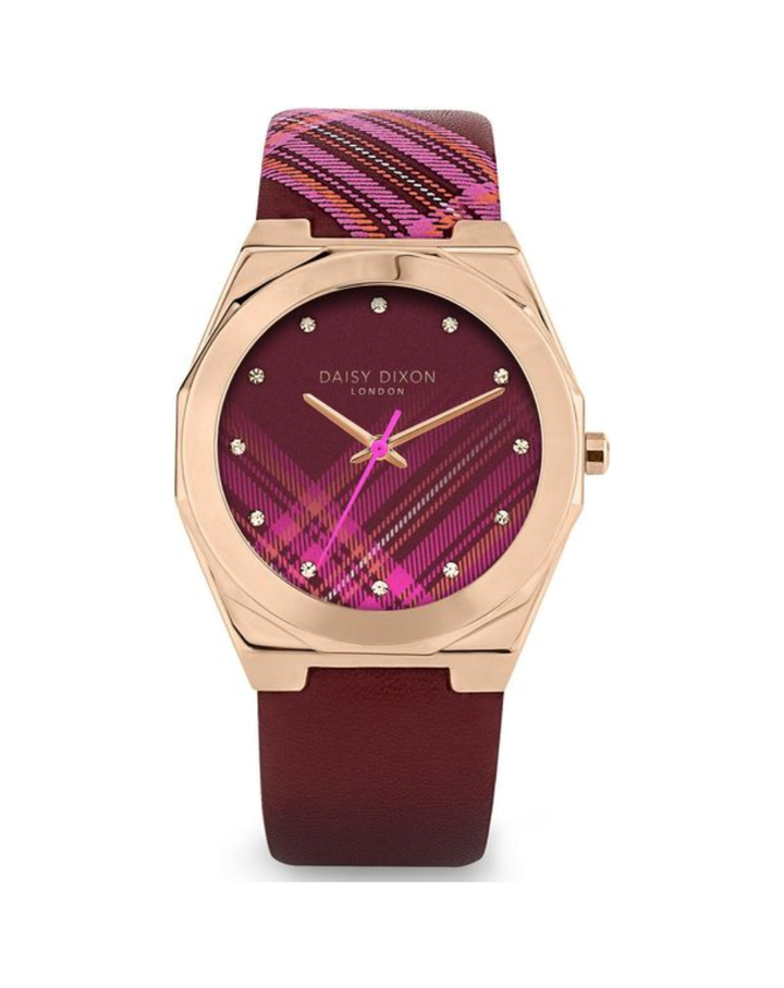 Daisy Dixon London Alessandra Ladies Rose Gold Watch - DD118PRG