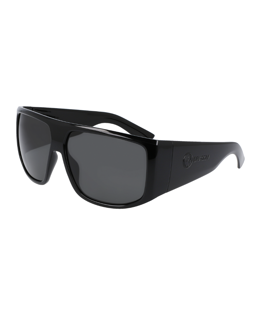 Dragon Fin Black / Ll Smoke Men's Sunglasses - DR115S.001.62/13