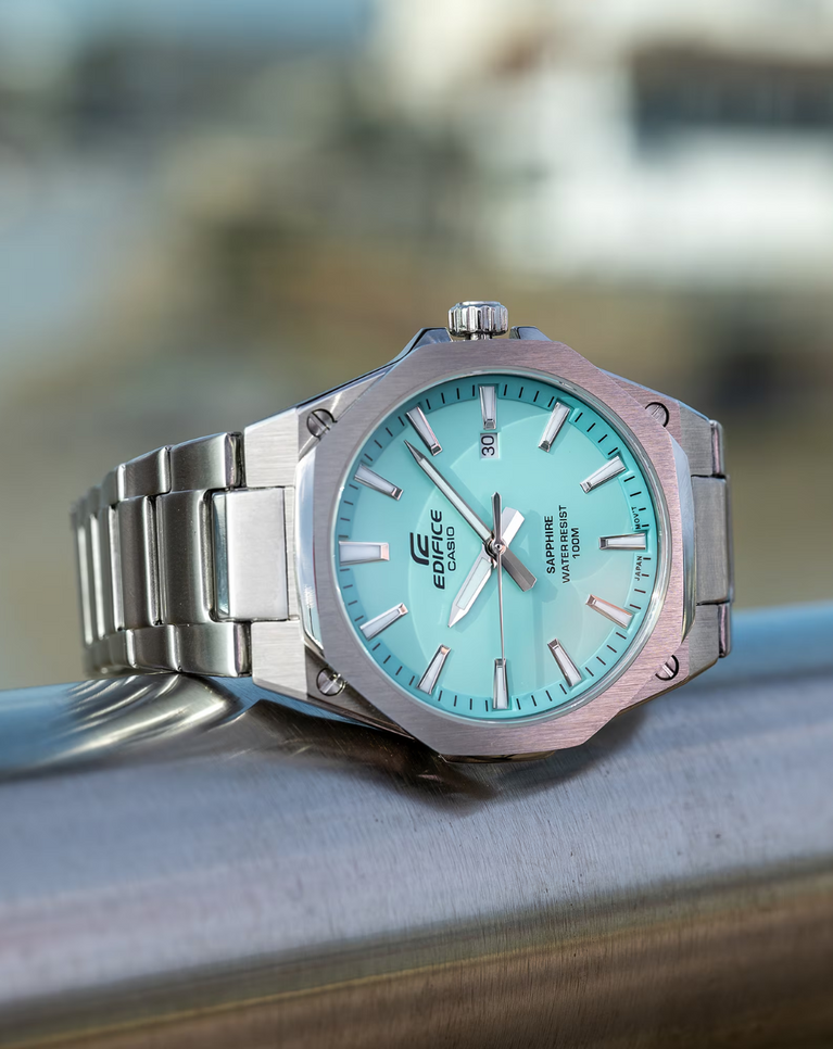 Casio Edifice "Tiffany Blue" Unisex Watch - EFR-S108D-2BVUEF