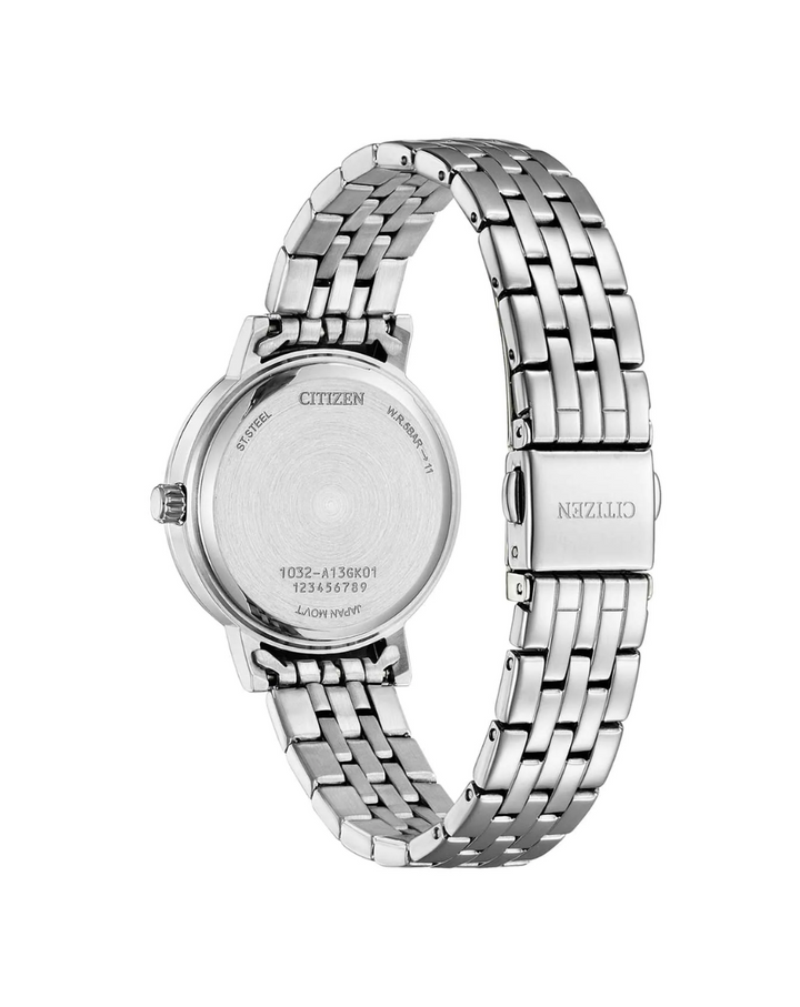 Citizen Elegant Green & Diamonds 31mm Ladies Watch - EL31000-55X