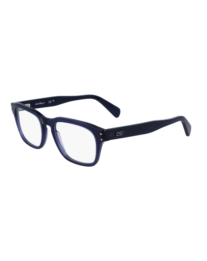 Ferragamo Crystal Navy Mens Opticals - SF2958/52/