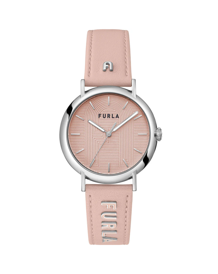 Furla Heritage Easy Nude Pink Dial Ladies Watch - WW00023026L1
