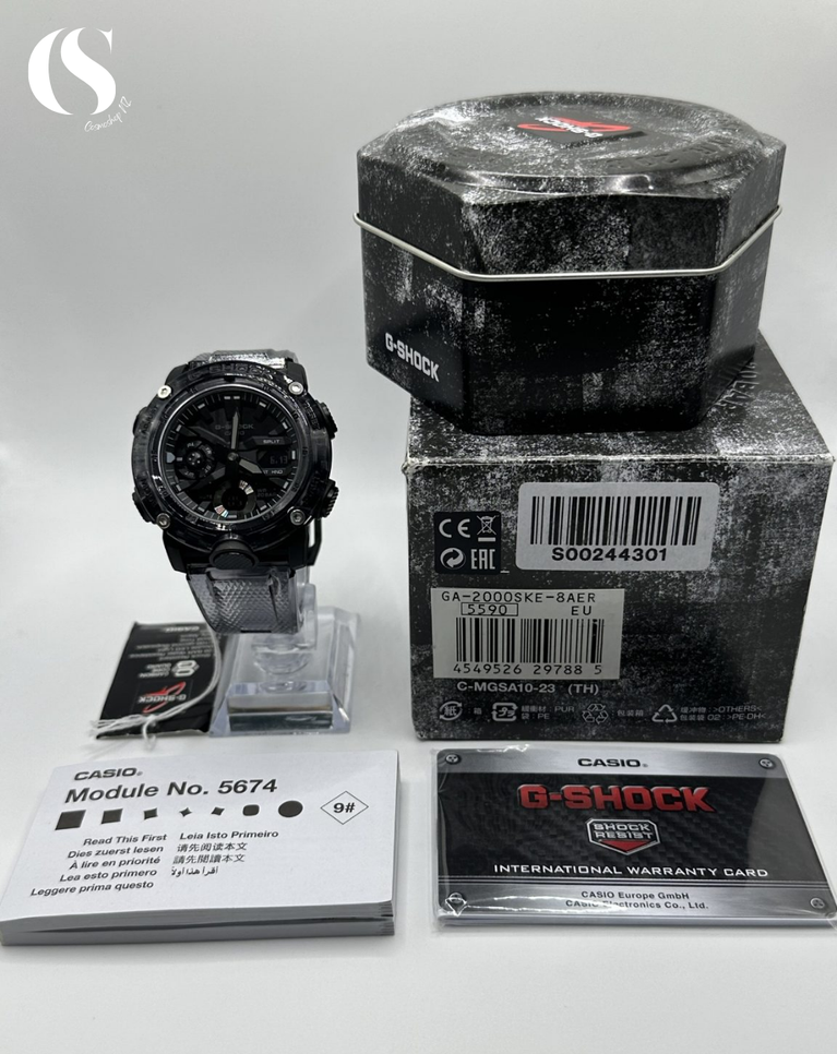 G-Shock “Carbon core” Soundwave- GA-2000SKE-8AER