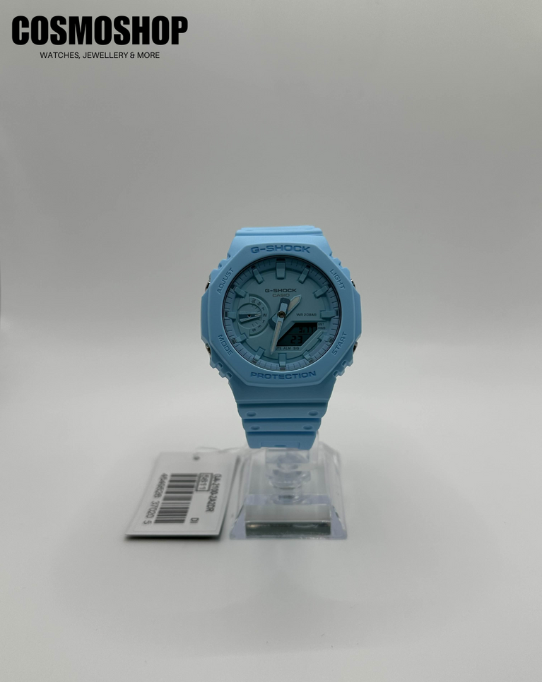 G-Shock “Baby blue” Casioak Unisex Watch - GA2100-2A2