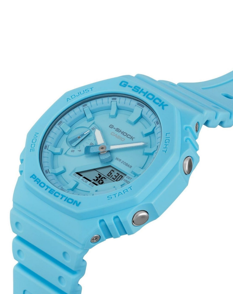 G-Shock “Baby blue” Casioak Unisex Watch - GA2100-2A2