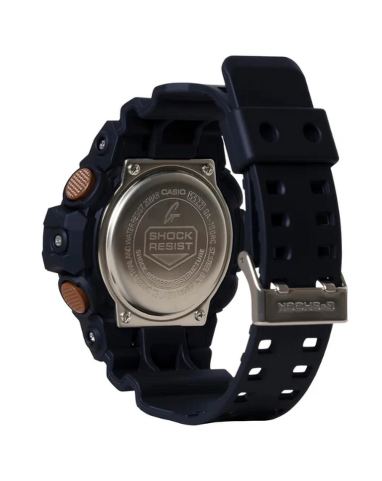 G-shock Black & Rust Series Men's Watch - GA700RC-1A