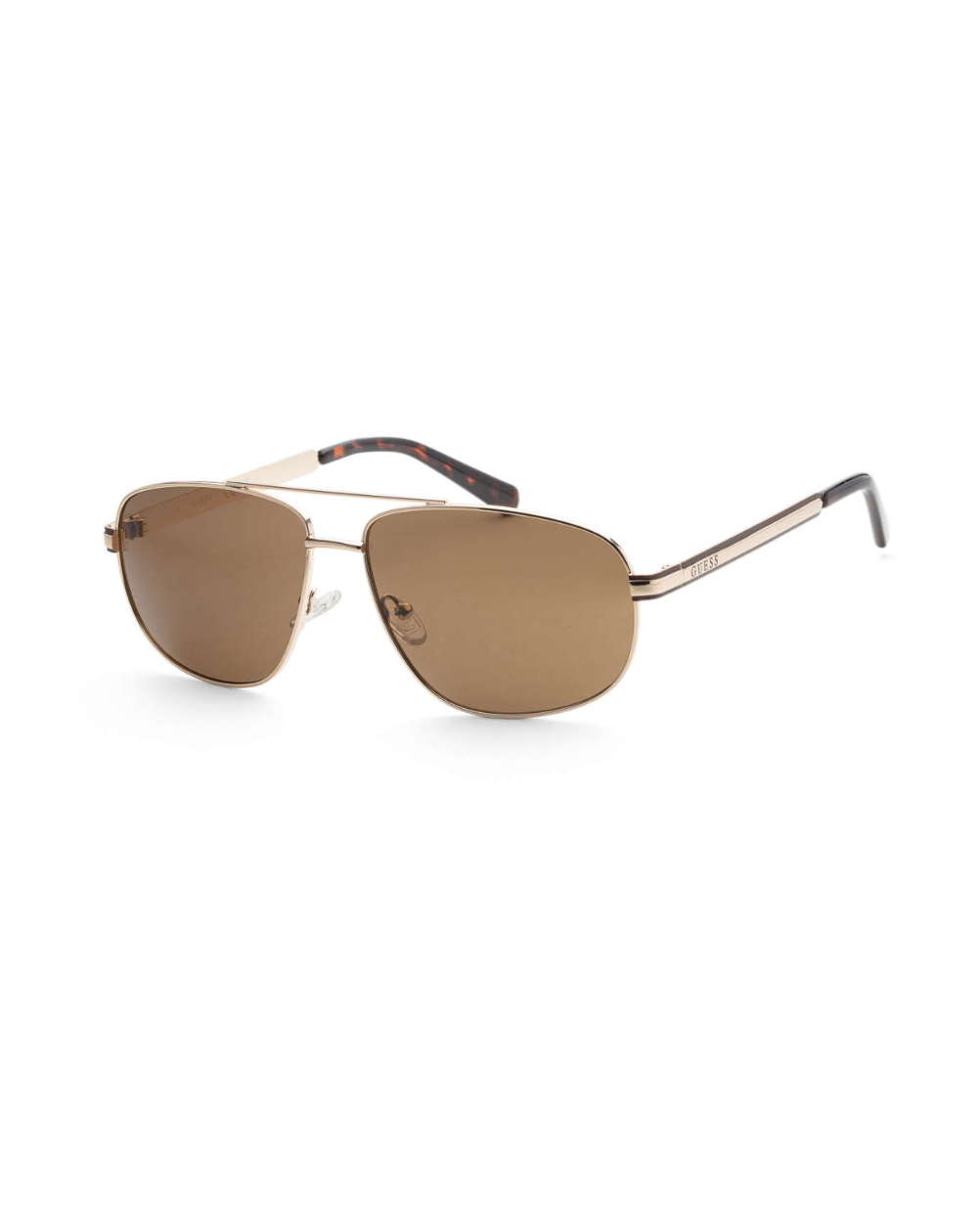 Guess Factory Brown Tint Aviator Men's Sunglasses - GF0244-32E