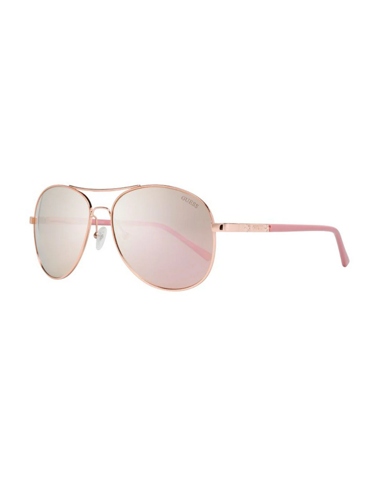 Guess Rose Gold & Pink Ladies Sunglasses - GF0295-28U