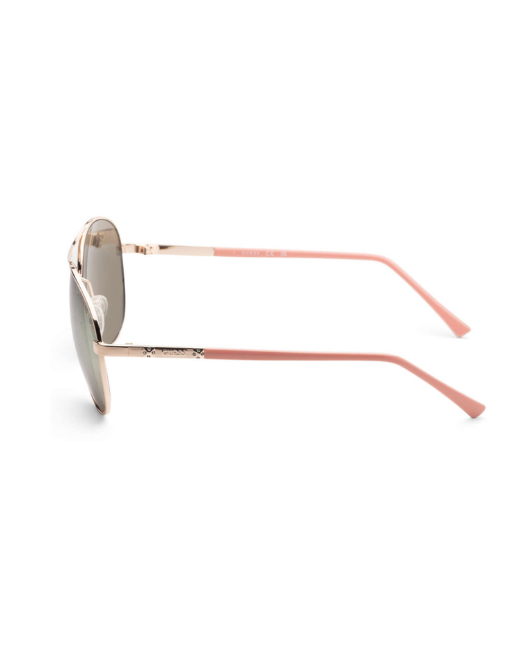 Guess Rose Gold & Pink Ladies Sunglasses - GF0295-28U