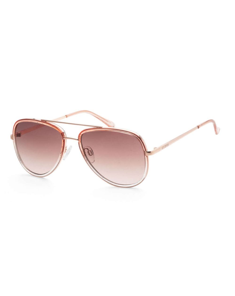 Guess Shiny Pink Ladies Sunglasses - GF0417-72B