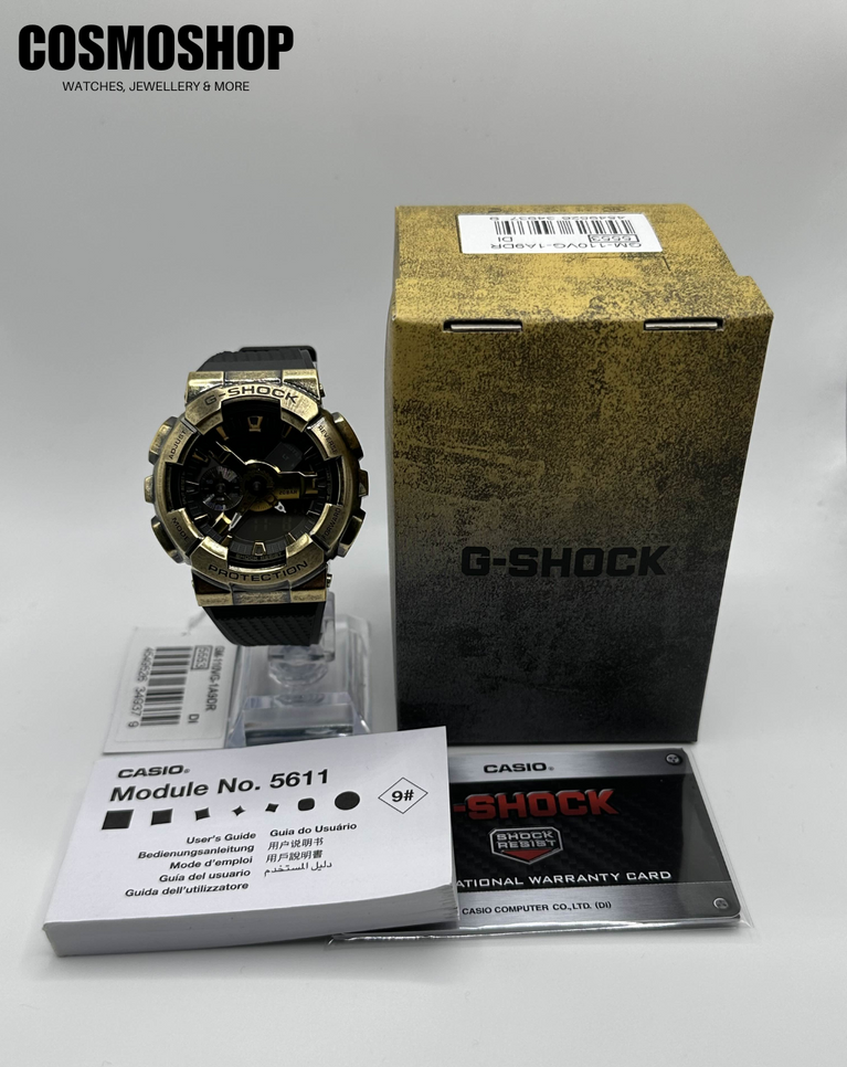 G-Shock Steampunk Gold Aged Men's Watch - GM110VG-1A9