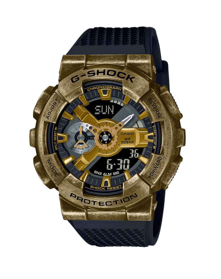 G-Shock Steampunk Gold Aged Men's Watch - GM110VG-1A9