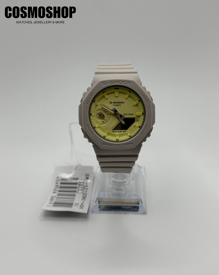 G-Shock Bio-Resin Pink/Yellow Ladies Watch - GMAS2100NC-4A