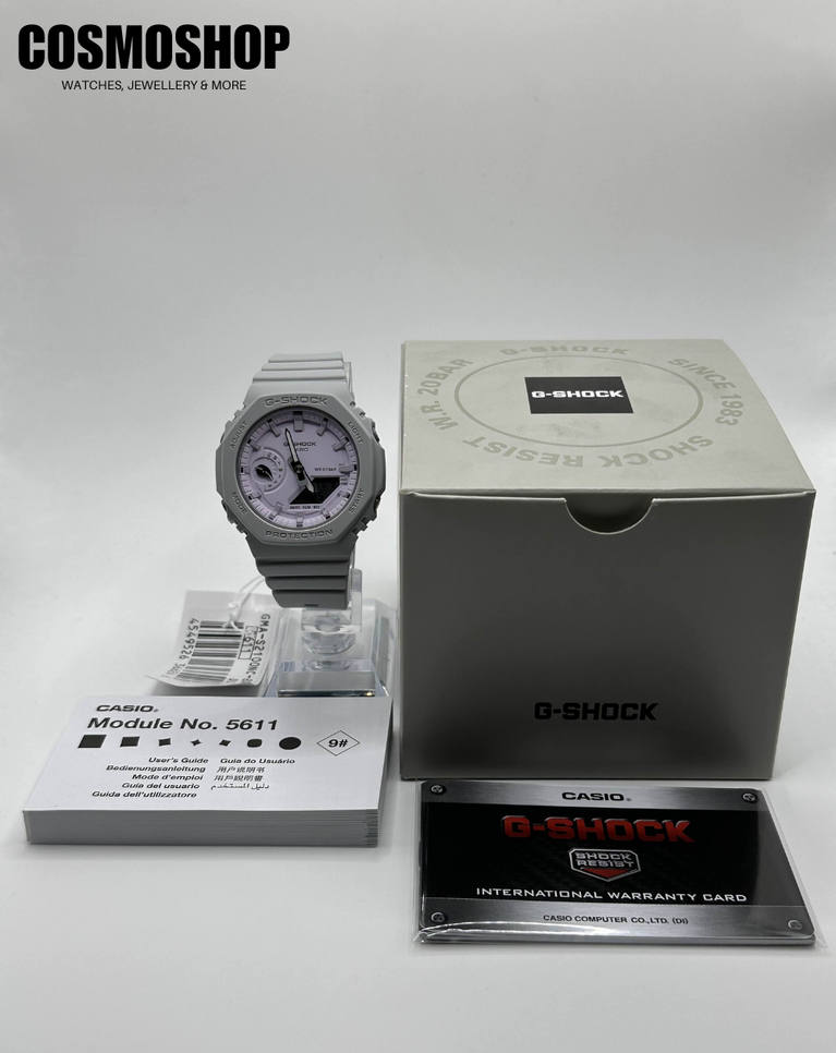 G-Shock Duo Natural Healing Ladies Watch - GMAS2100NC-8A