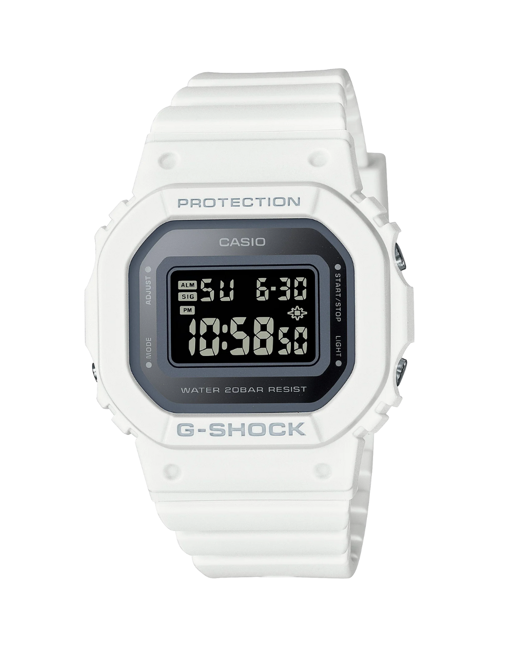 G-Shock Ladies Digital White Watch - GMDS5600-7D